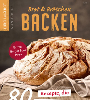 Unser Bestseller "Brot & Brötchen BACKEN"