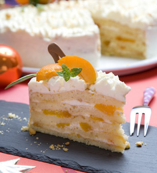 Saure-Sahne-Torte